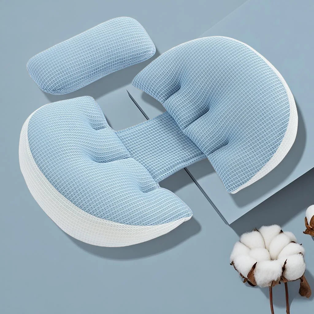 Maternity support pillow three color options