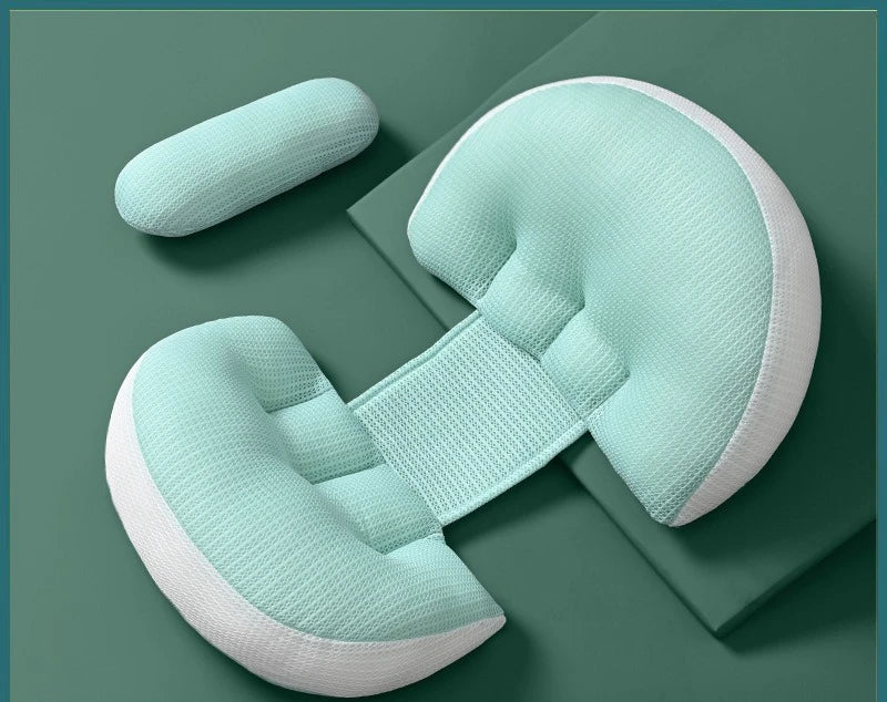 Maternity support pillow used for breastfeeding